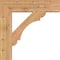 Ekena Millwork Olympic Block Smooth Bracket, Western Red Cedar, 5 1/2"W x 28"D x 28"H BKT06X28X28OLY05SWR - alternate 2